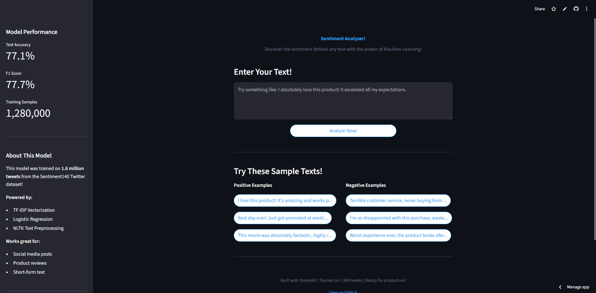 Twitter Sentiment Analysis